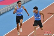 （粤港澳全运会）香港“05后”短跑健将全运会书写“飞驰人生”